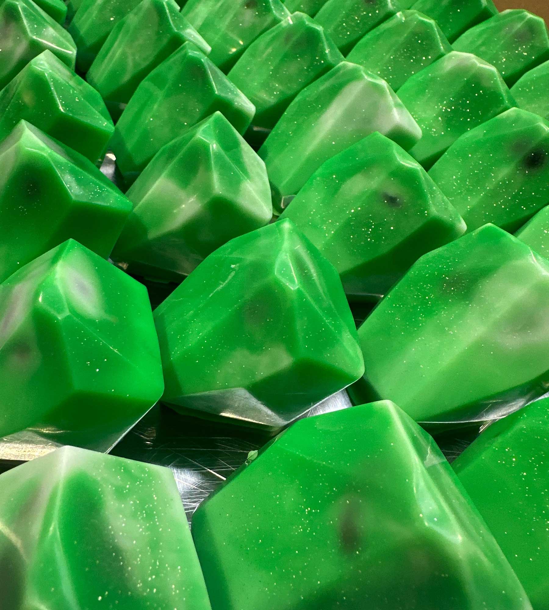 crystal shaped soap