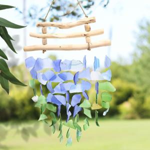 Recycled Glass Wind Chimes 