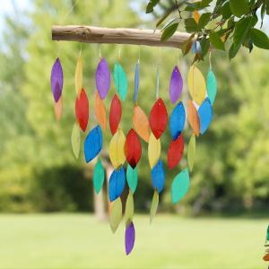 Driftwood Capiz Shell Wind Chimes