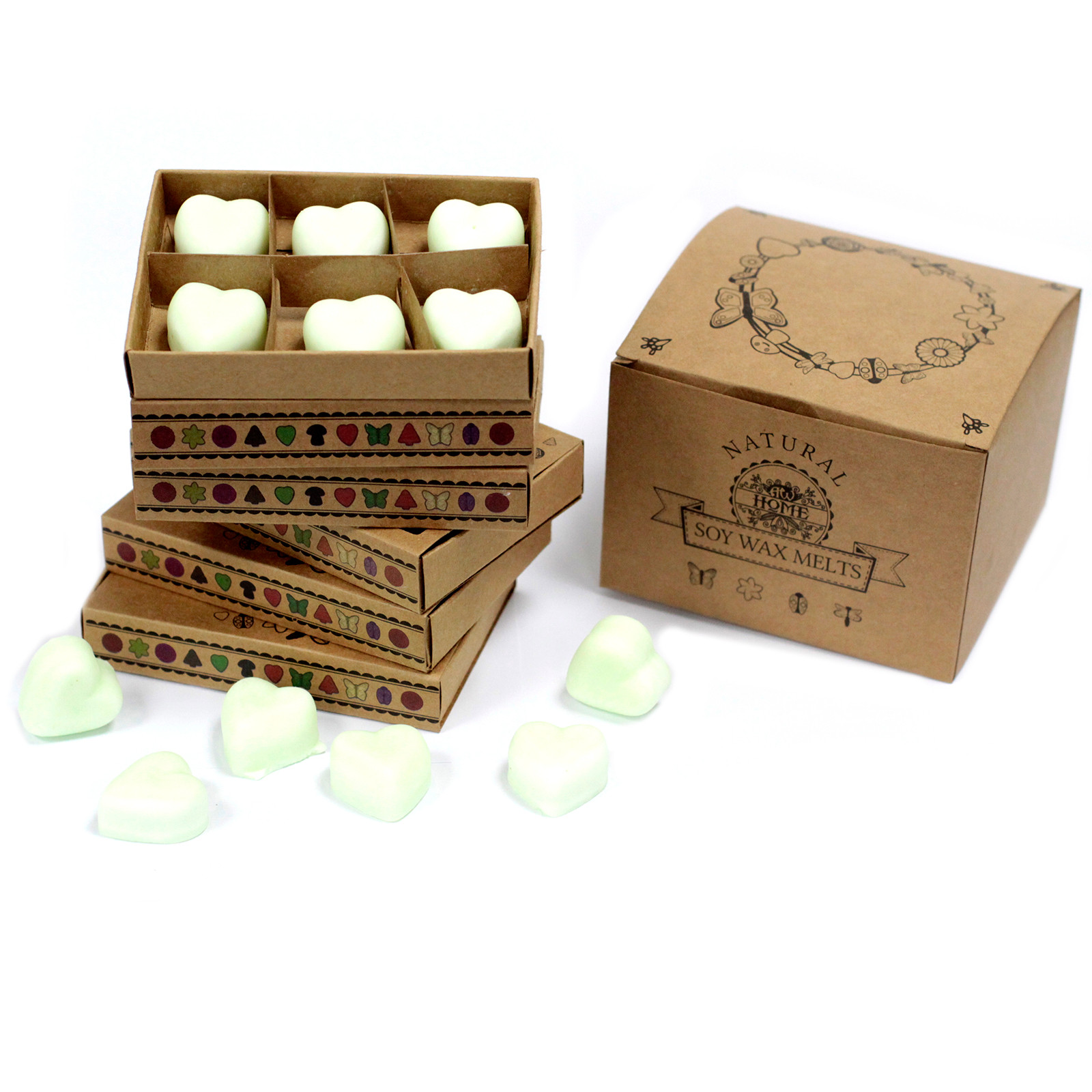 Mexico Nevelig Heer Box of 6 packs Wax Melts - Apple Spice - AWGifts Europe - Wholesale  Giftware and Aromatherapy Supplier
