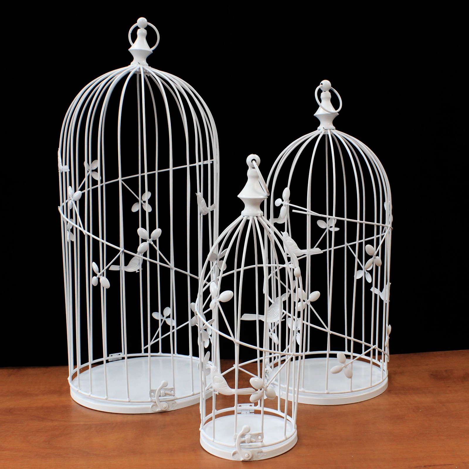 Set Of Tall Round Elegant Bird Cage Awgifts Europe Wholesale Giftware And Aromatherapy